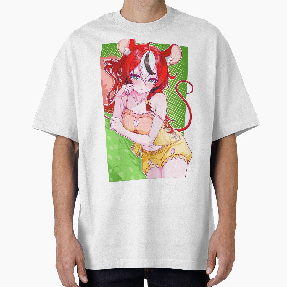 Hakos Baelz Sleeping Gown Hololive by KomiArts Unisex , , , Long Sleeve Tee