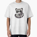 Cute Ringtail Sticker – Kawaii Striped Tail Animal Art by LunaPixelStudio
