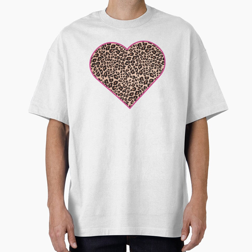 Y2k cheetah print heart by madebyAnnie0