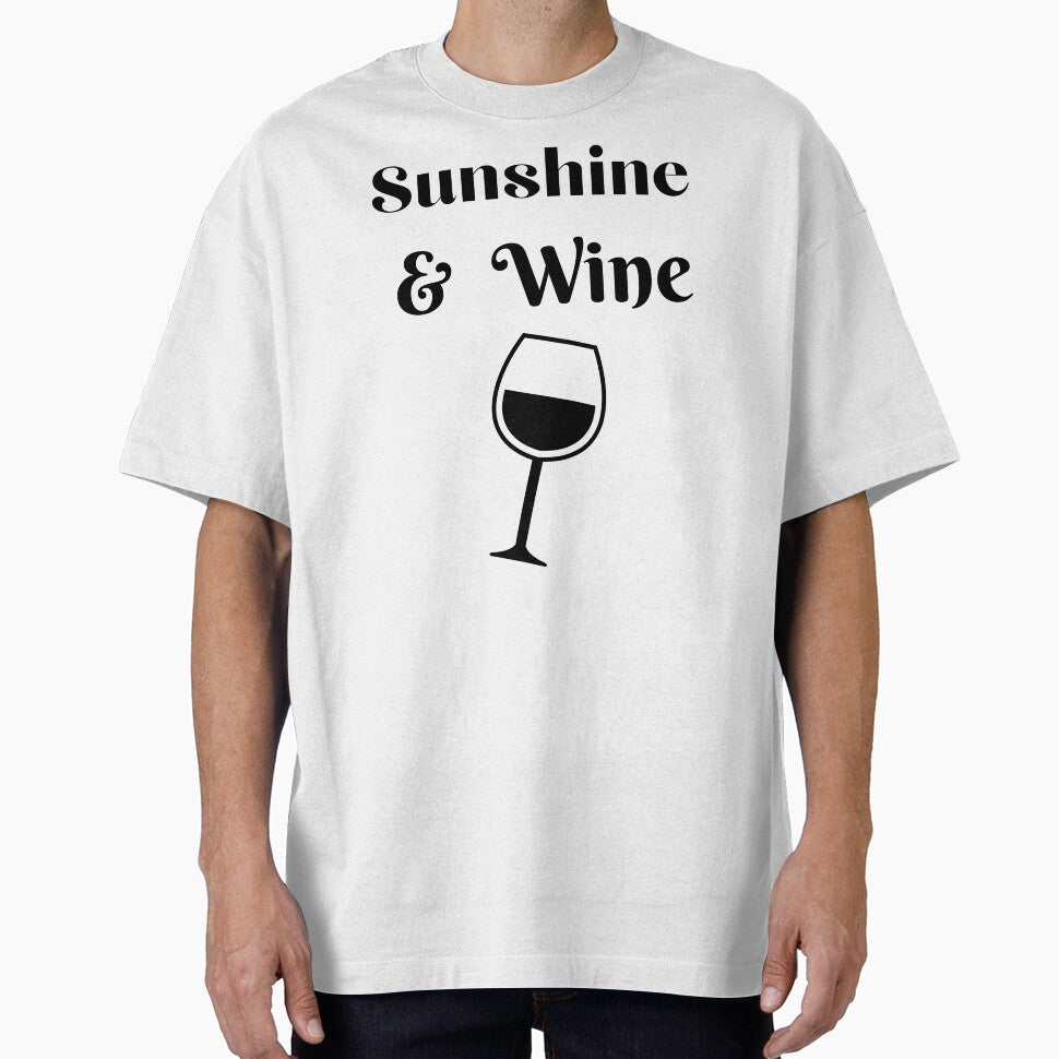 Sunshine and Wine, Wine Lover, Wine Glass by JRice66