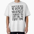 There's No Need To Repeat Yourself by kamrankhan