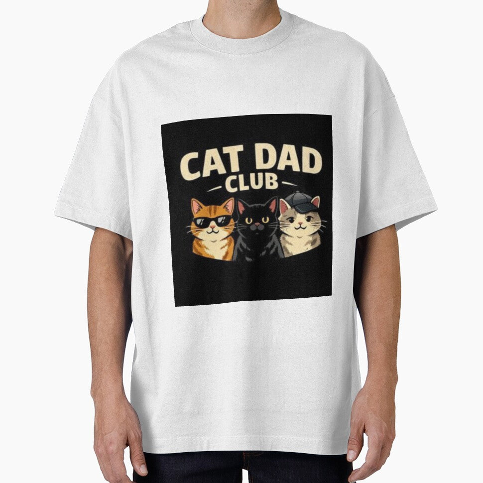 Cat Dad Club Funny Cat Lover Design. by soumayashop