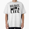Yoga Quote Balance Your Life Motivational Saying by SoccaTamam