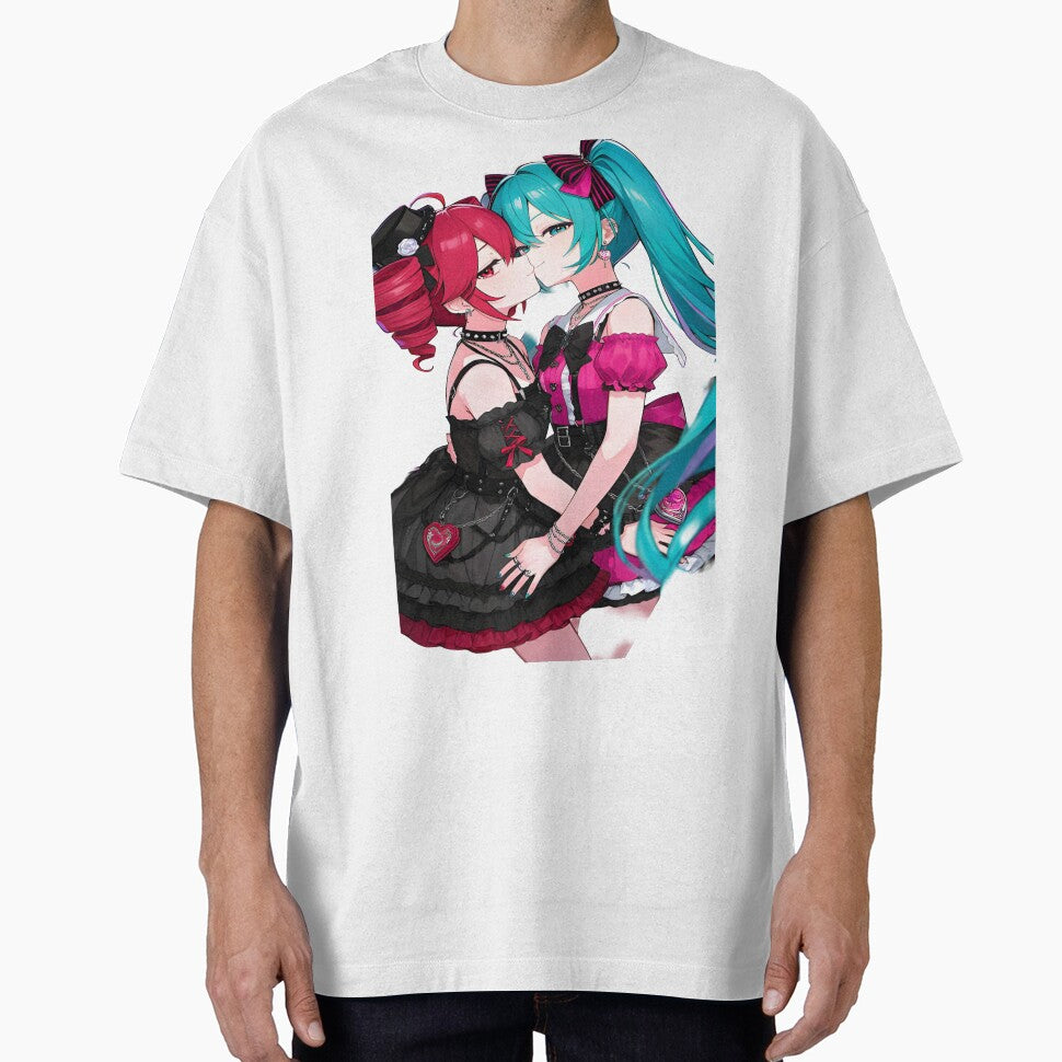 Kasane teto x miku by RadiantGraphics