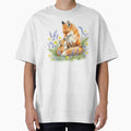 Fox Mom and Pup by Roy & Tiffany