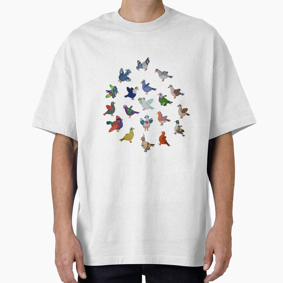 Wild Pigeons by Poly Simplified