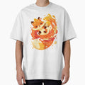 Cotton Candy Fox Sticker by CritterSquad Unisex , , , Long Sleeve Tee