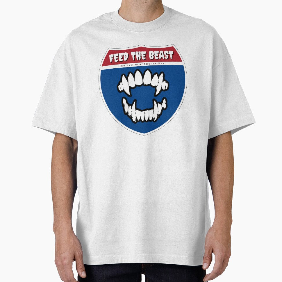 Feed the Beast by LouCanOpener Unisex , , , Long Sleeve Tee