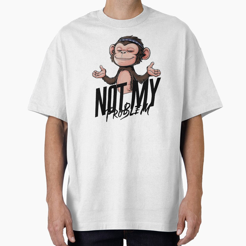 Cheeky Monkey Says 'Not My Problem by NiRia Spot