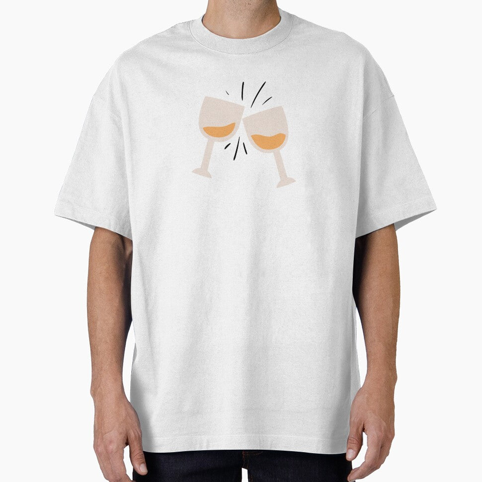 Natural orange wine cheers by Thegentleshop
