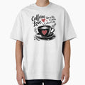 Caffeine Love – Coffee Quote Illustration for Coffee Addicts by Lulunza