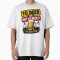To Beer Or Not To Beer? Funny Beer Sticker by LazyMoodStudio