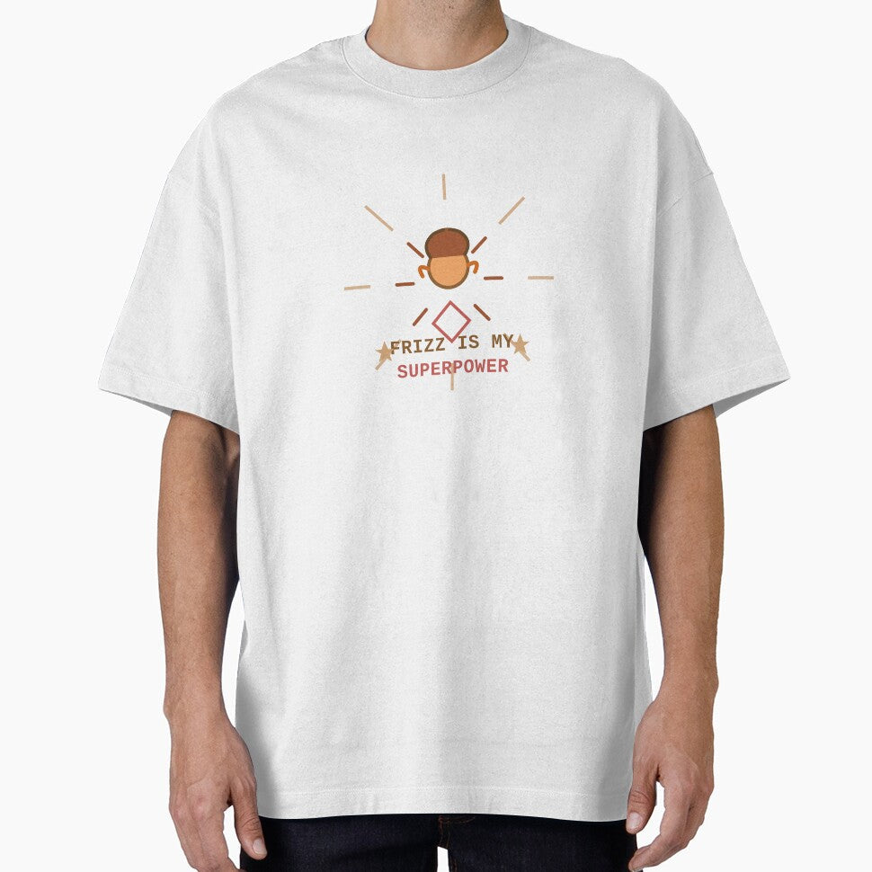 Frizz is My Superpower | Retro Haircare Tee by Mr_Explore Unisex , , , Long Sleeve Tee