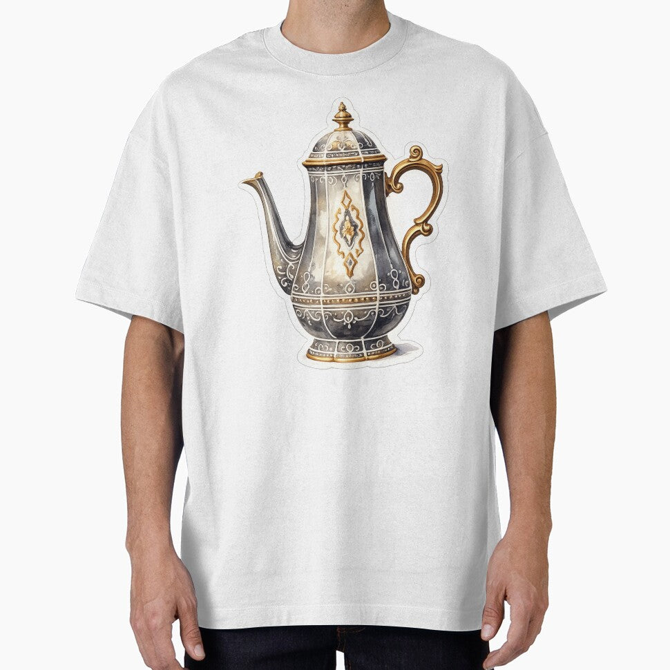 Collectible decorative teapot sticker by LiriosLand