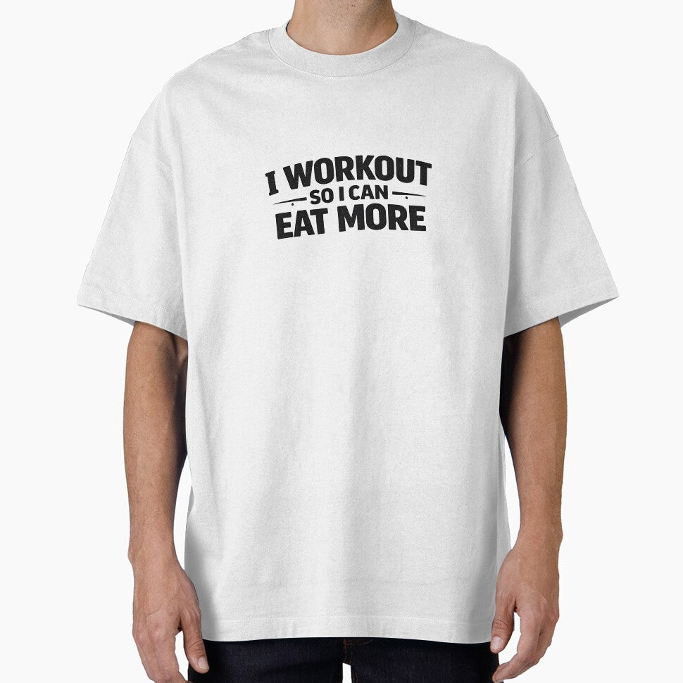 I Workout So I Can Eat More – Funny Fitness Gym Saying by Mavriboy