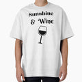 Sunshine and Wine, Wine Lover, Wine Glass by JRice66