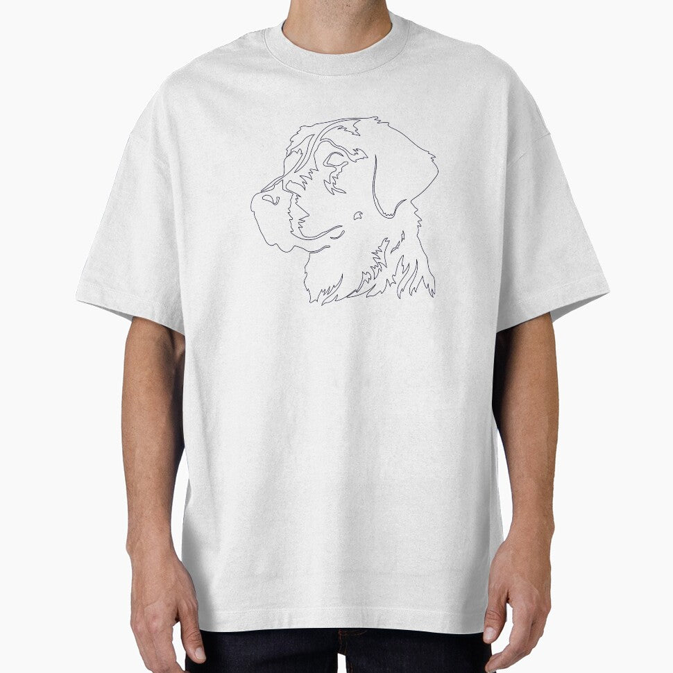 Minimalist Dog Line Art | Elegant Dog Outline Design by Rush2Buy