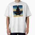Meditation Silhouette with Gradient Background – Namaste Inner Calm Design by JuanaDesigns