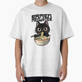 Ramen Cat Noodle Lover Cute Illustration by ArtsB