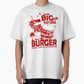 Big Kahuna Burger Red by Art-Curator Unisex , , , Long Sleeve Tee