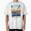 A Vintage Travel Illustration of Palm Springs - California - United States by GoodOldVintage