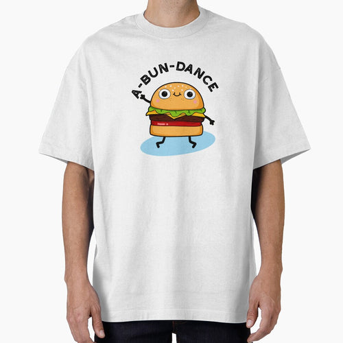 A-bun-dance Funny Dancing Burger Puns by punnybone