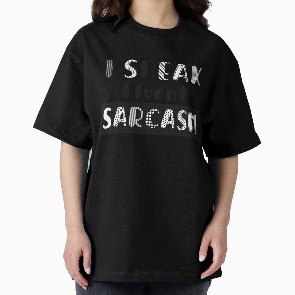 I speak fluent sarcasm by alies-art Unisex , , , Long Sleeve Tee