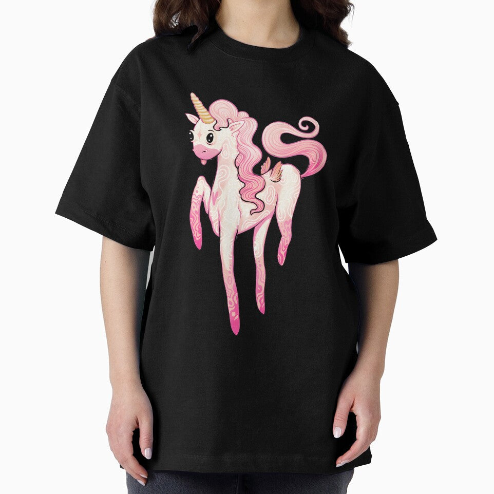 Super Cool Pink Unicorn Premium by mtourjabouv Unisex , , , Long Sleeve Tee