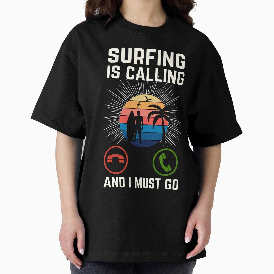 Surfing Is Calling And I Must Go, Surfing Lover, Surfing Quote, Surfing Lover by AMINE  ★★★★★