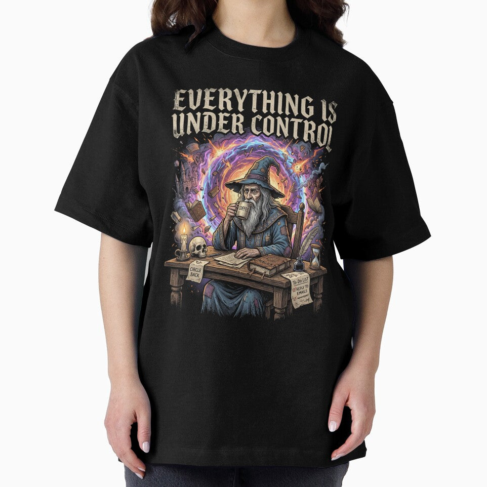 Everything is under control | Wizard | Fantasy | Work Humor by SoundStyleShop Unisex , , , Long Sleeve Tee