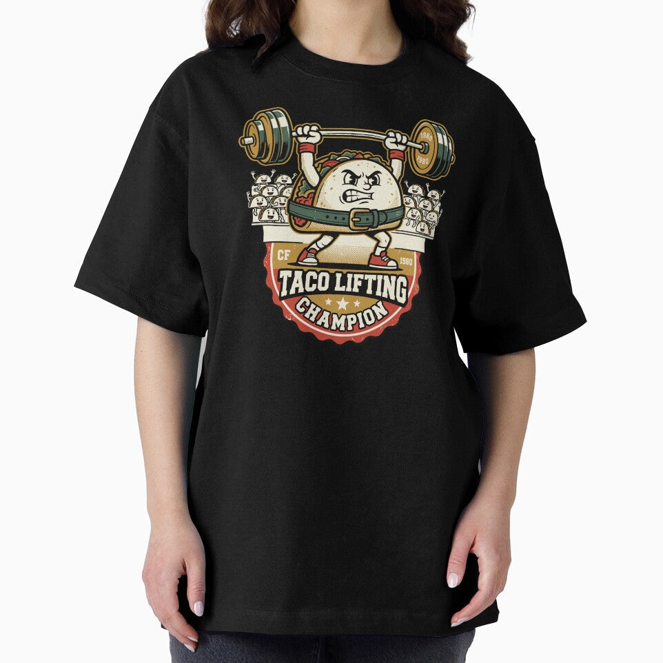 Taco Lifting Champion — Arena Edition by 1RSN Unisex , , , Long Sleeve Tee