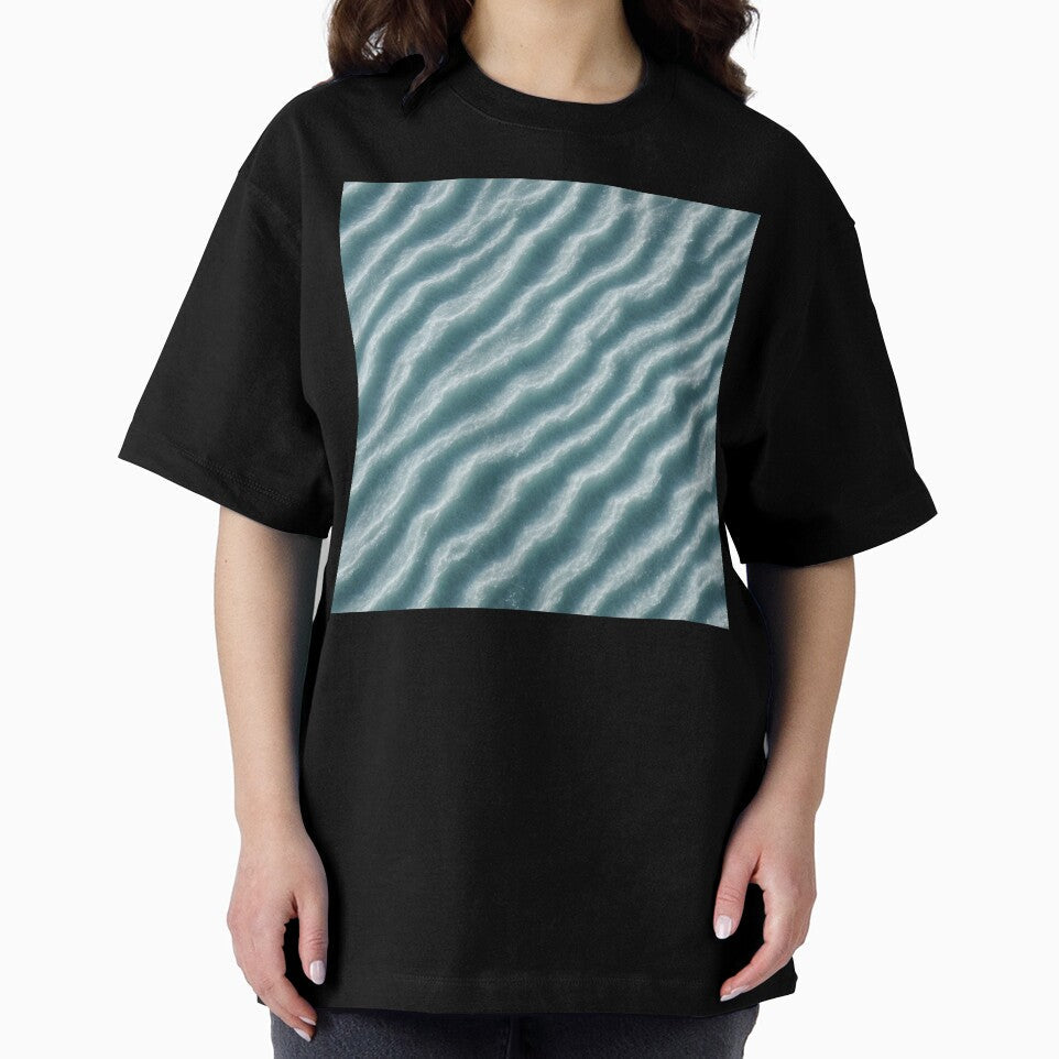 Waves 10 by HebaRK Studio Unisex , , , Long Sleeve Tee