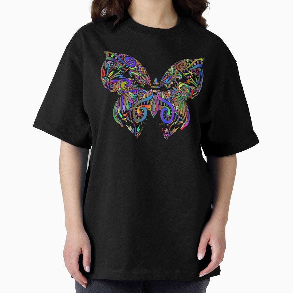 Graffiti Butterfly by NicMacTees Unisex , , , Long Sleeve Tee