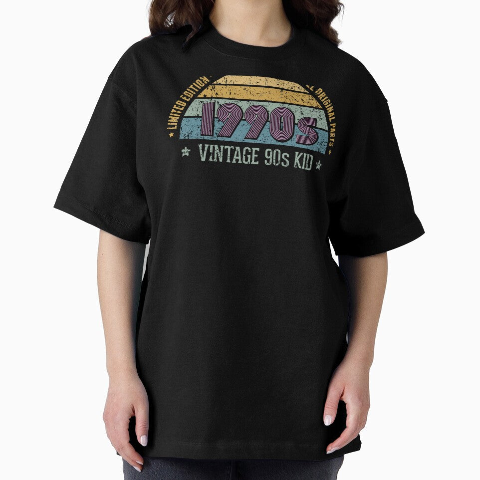 Vintage 90s Kid by kg07 Unisex , , , Long Sleeve Tee