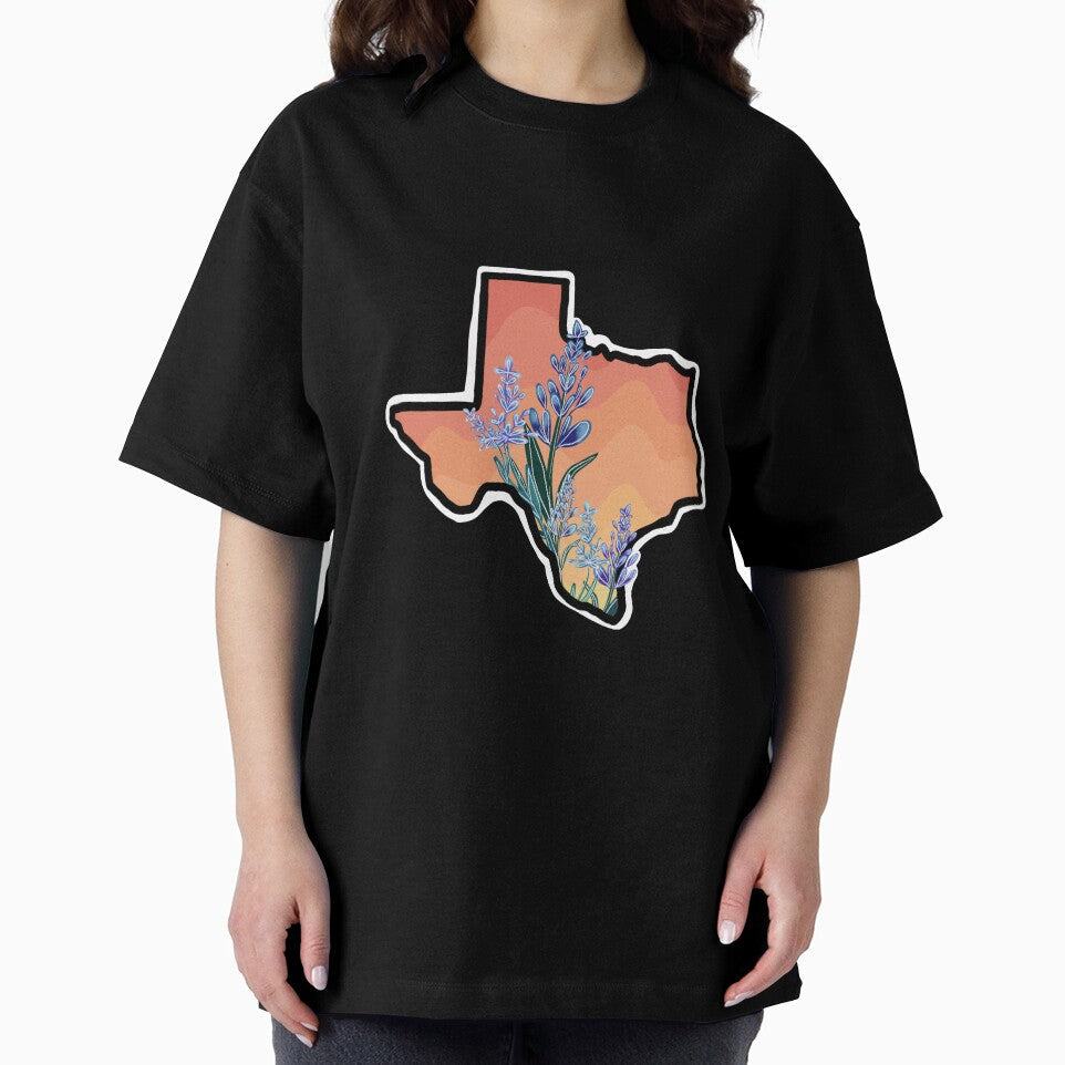 Texas floral by wwitchery Unisex , , , Long Sleeve Tee