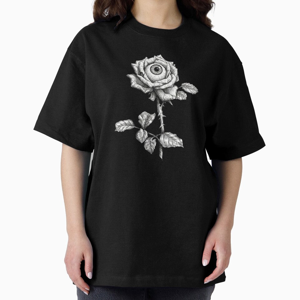 Rose with Eyeball by Naux | Design & Illustration