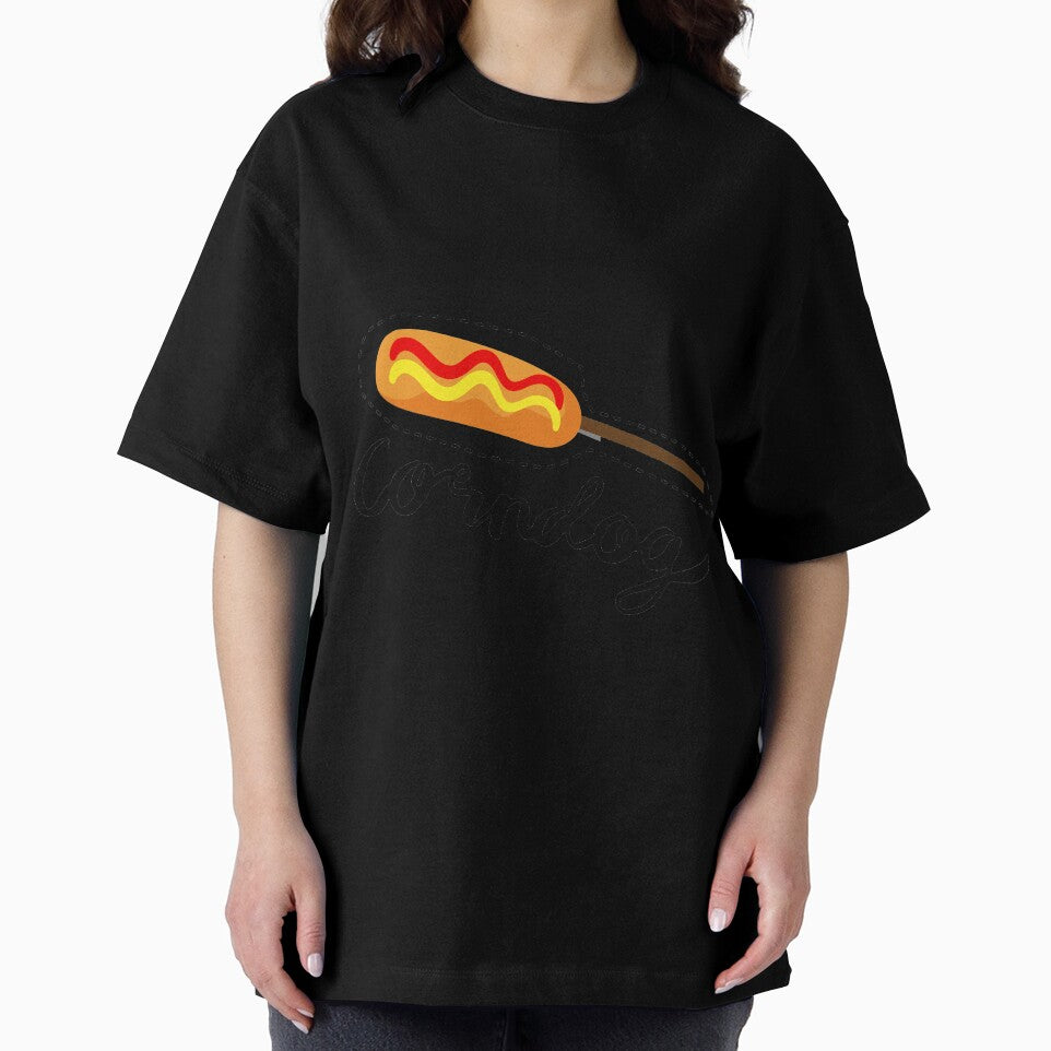 CORNDOG LOVER by HAIFAHARIS Unisex , , , Long Sleeve Tee