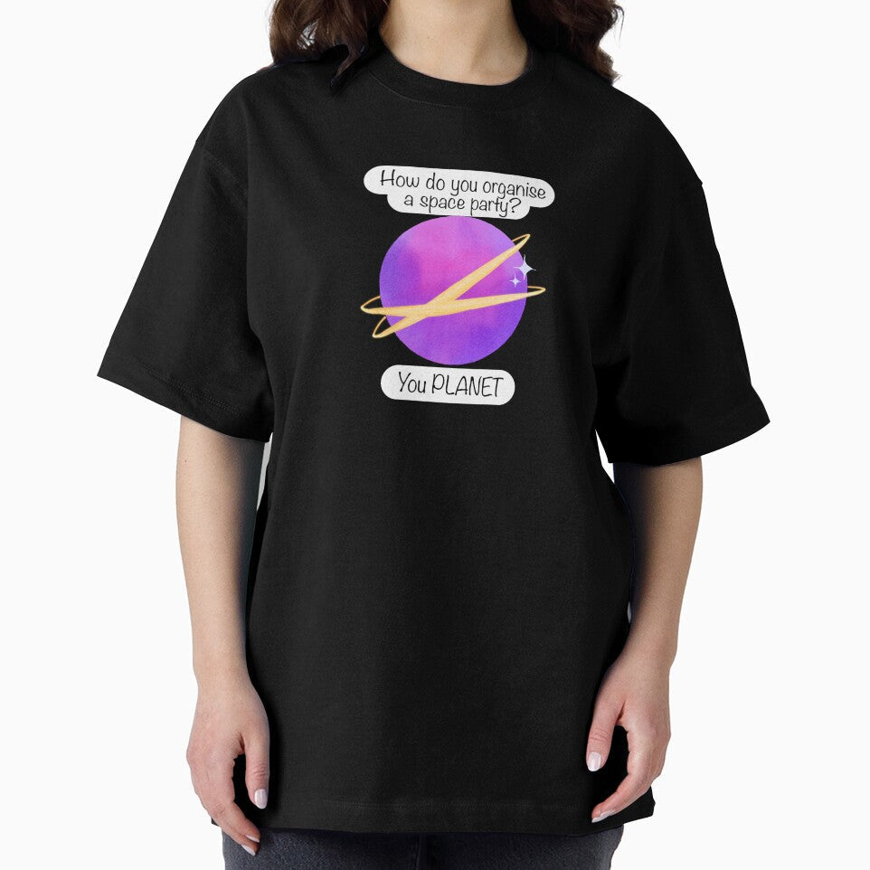 Space pun decal by PrintsandPronts Unisex , , , Long Sleeve Tee