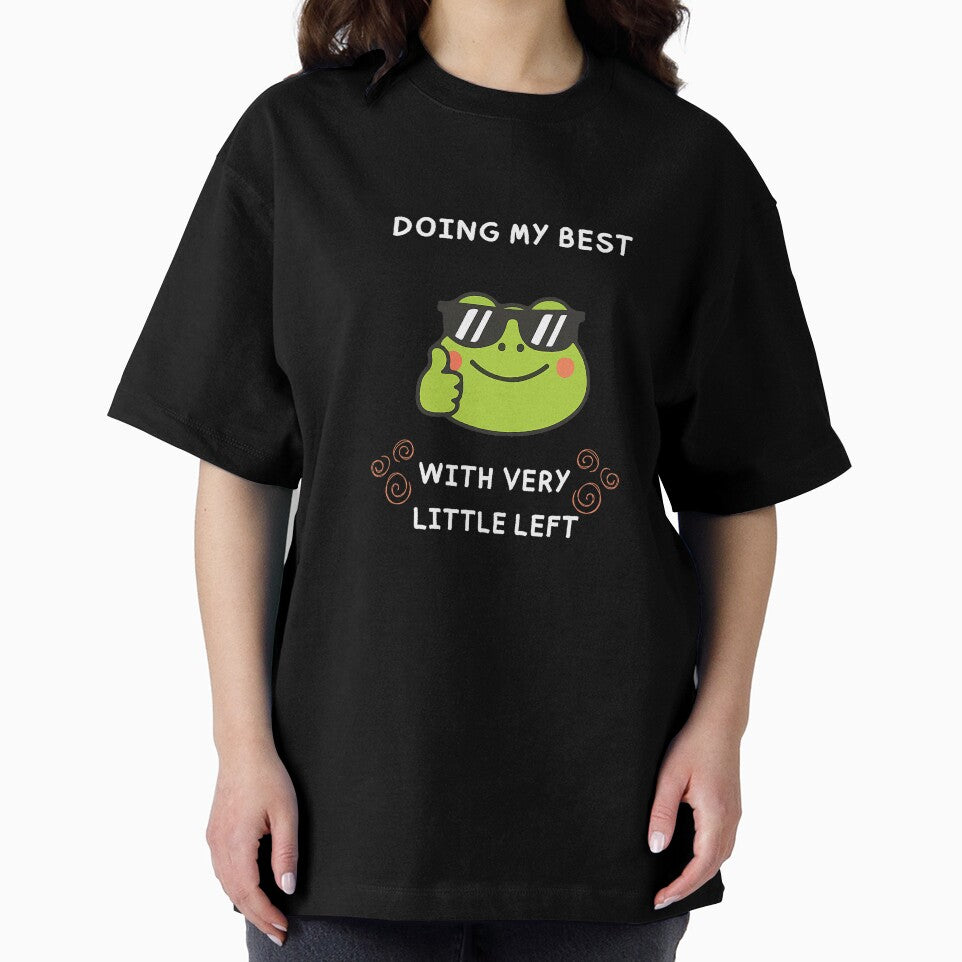 Doing My Best with Very Little Left Emotionally Tired Premium Tri-Blend T-Shirt by kevincuellar