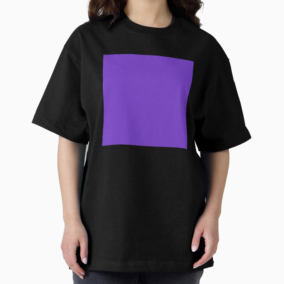 Solid Bright Purple by Arianna Khalil Unisex , , , Long Sleeve Tee