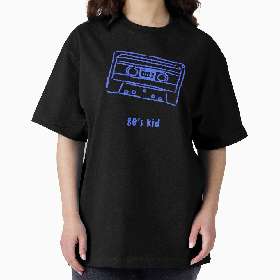 80s kid cassette by sugarrosekitch Unisex , , , Long Sleeve Tee