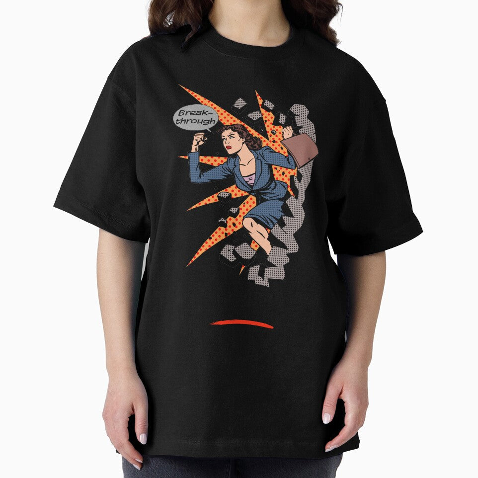 "Just A Girl Who Decided To Go For It" by LondonHouse Unisex , , , Long Sleeve Tee