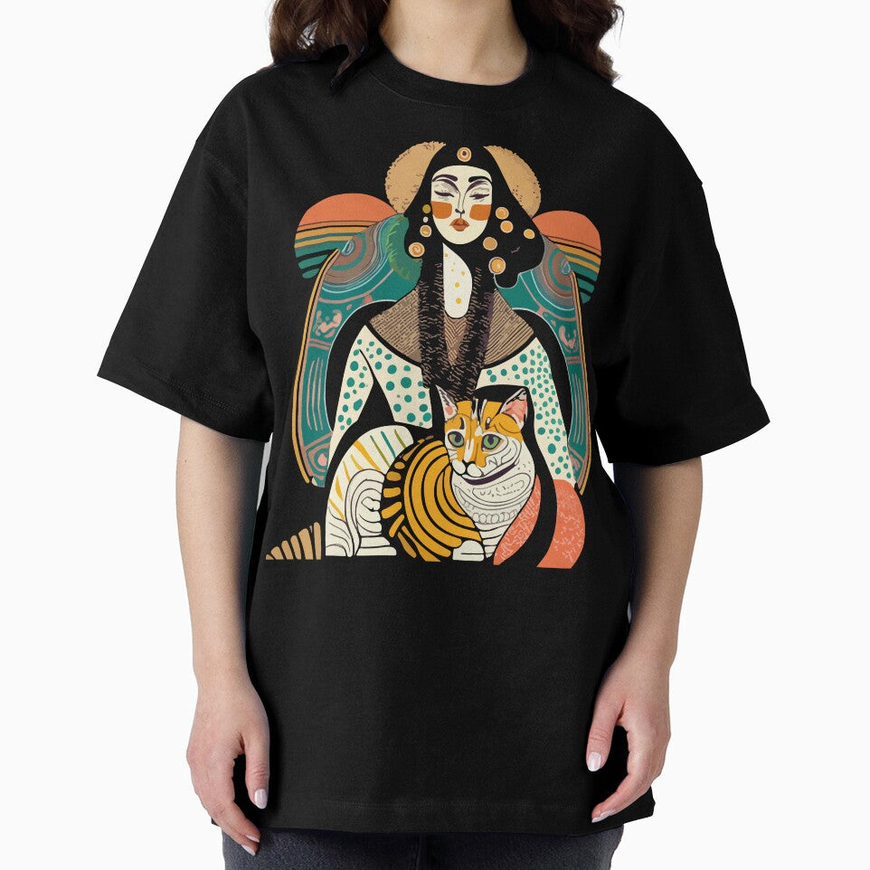 Woman in the style of Gustav Klimt by CatCoconut-Art