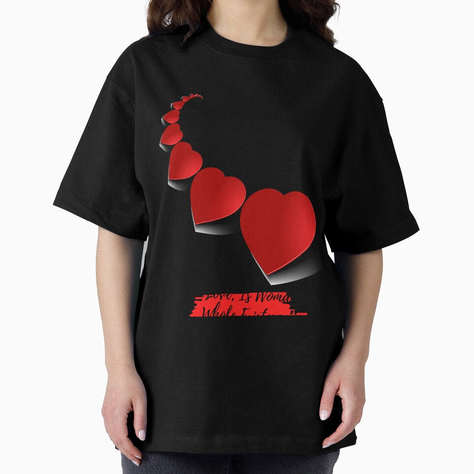 “Love, Is Woman's Whole Existence” by LondonHouse Unisex , , , Long Sleeve Tee