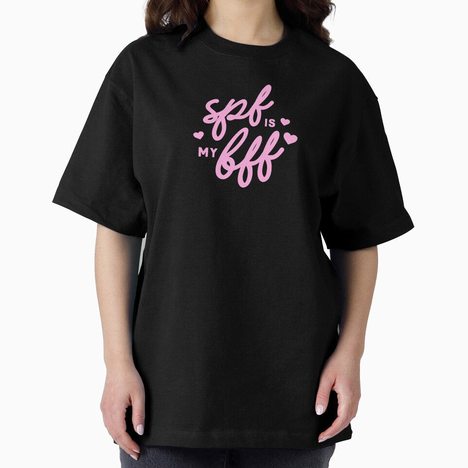 SPF is my BFF Skincare Lover Aesthetic by Creative Brat Design Studio Unisex , , , Long Sleeve Tee