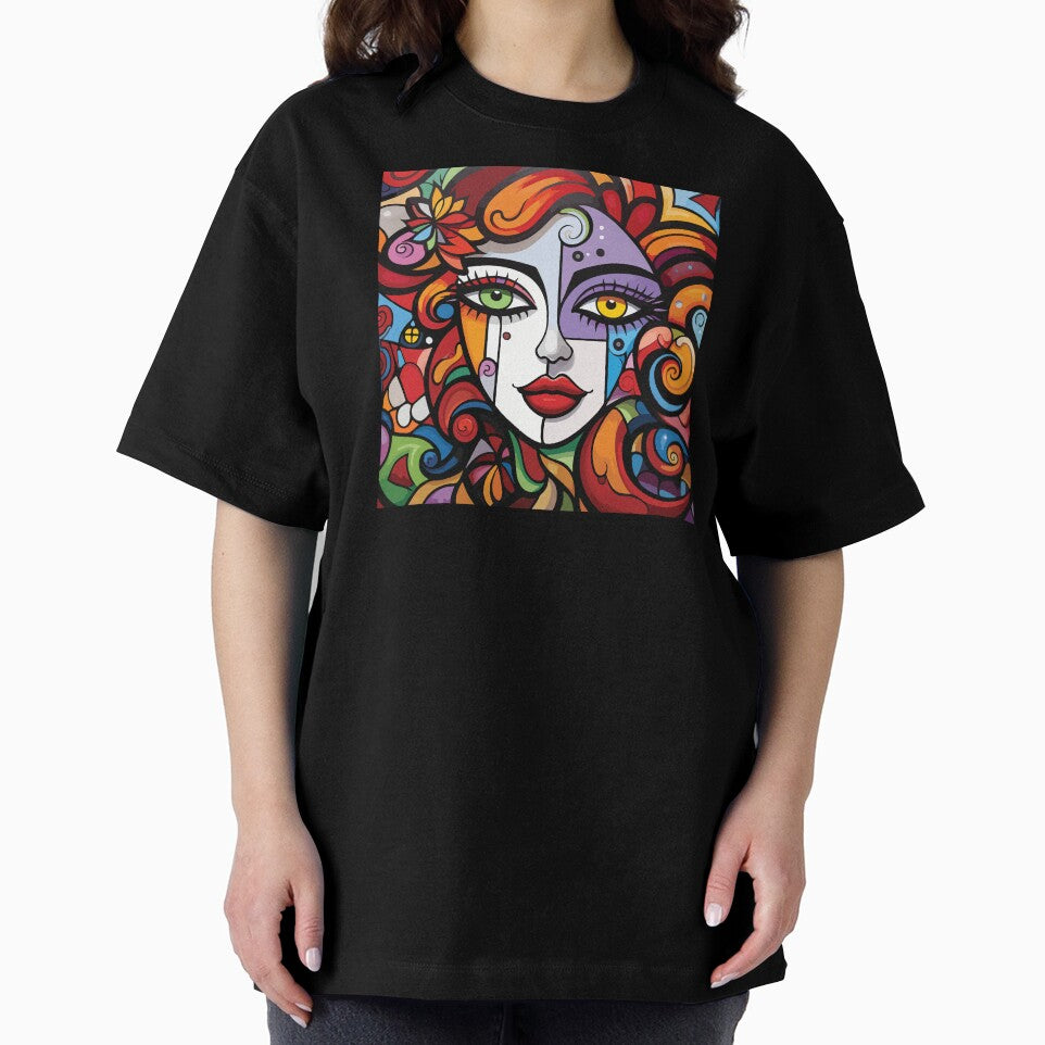 Abstract flower child by Silvered-Wings