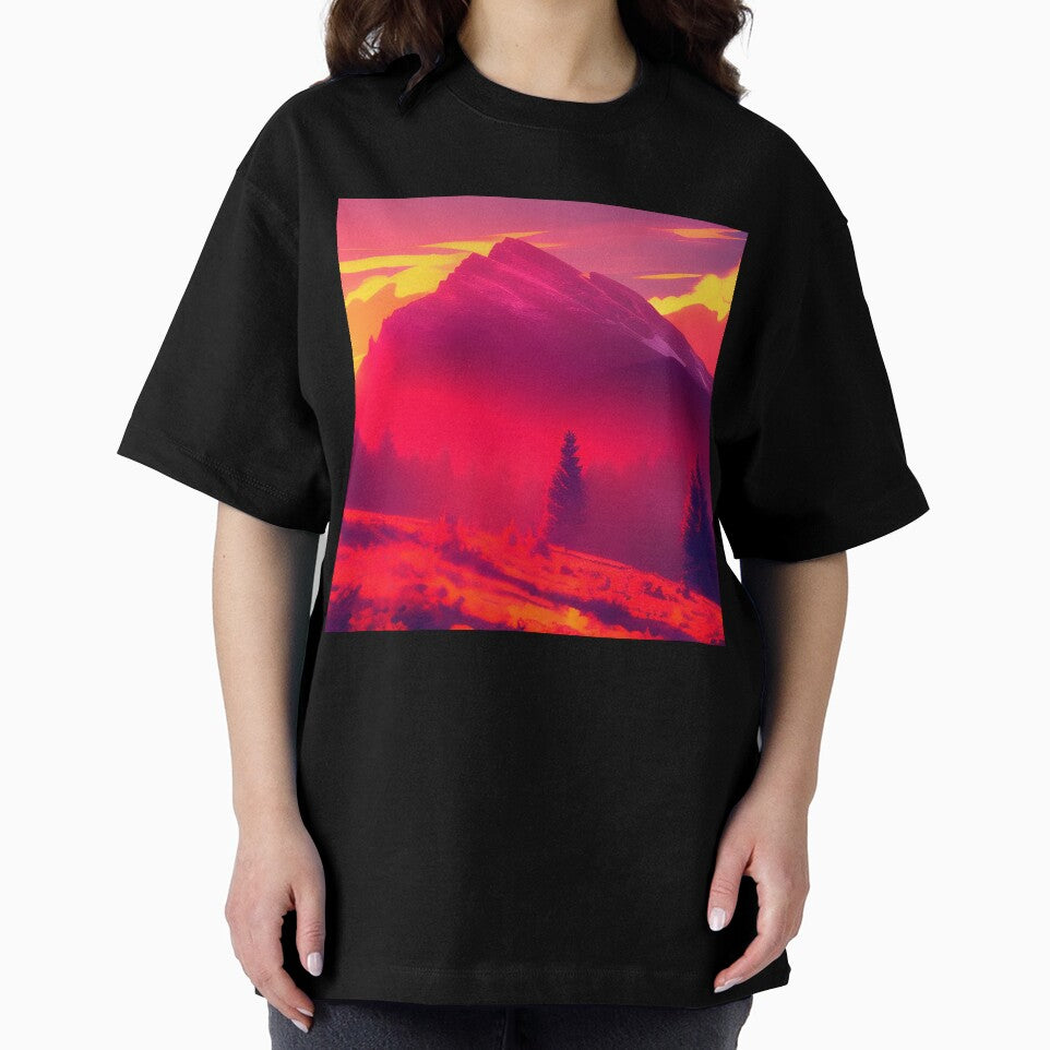 Minimalist Landscape Mountain Valley: A Stunning Addition to Your Home Decor by supeart