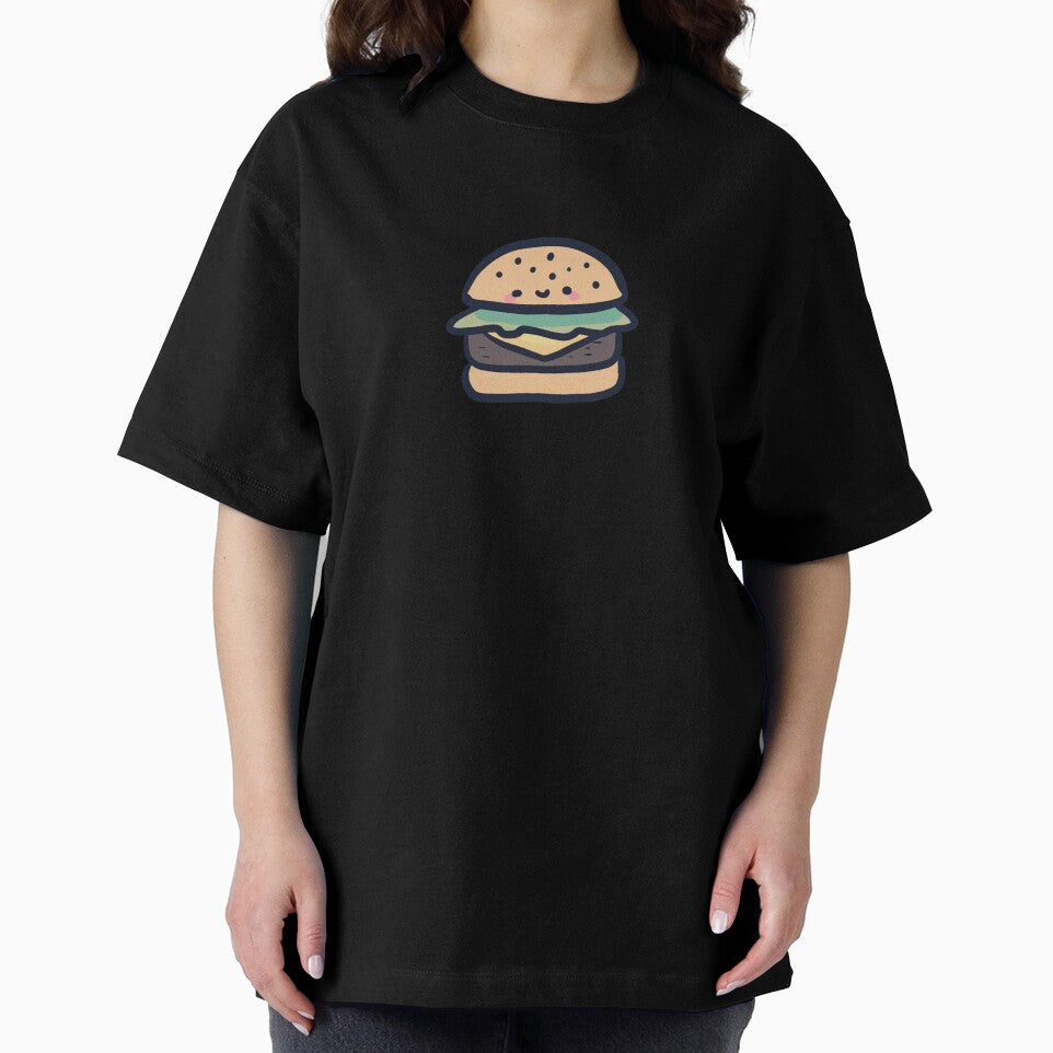 Cheeseburger illustration by Artofmayara Unisex , , , Long Sleeve Tee