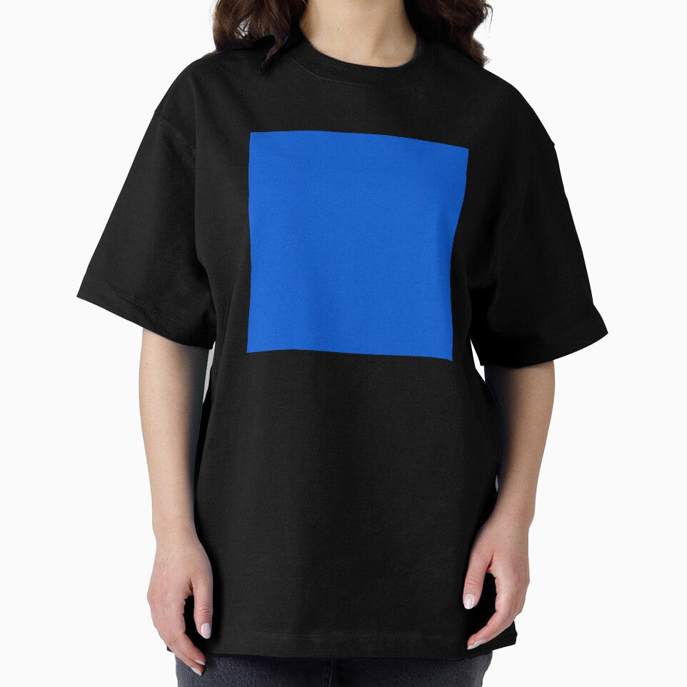 Solid Bright Blue by Arianna Khalil Unisex , , , Long Sleeve Tee