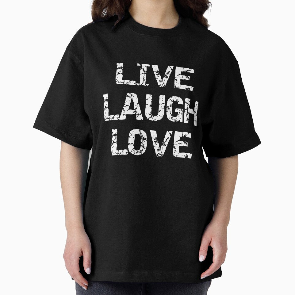 Live Laugh Love | Destroy by princesnoozy Unisex , , , Long Sleeve Tee